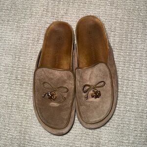 Tory Burch Suede Mules